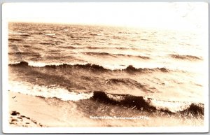 1941 Higgins Lake Roscommon Michigan MI Real Photo RPPC Posted Postcard