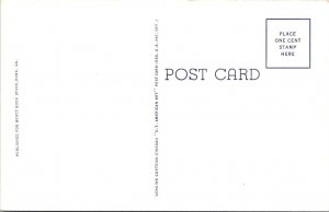 Rome, GA Georgia  GIRLS' HIGH SCHOOL  Floyd County  ca1940's Linen Postcard