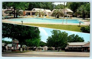 TIFTON, Georgia GA ~ Roadside TOWN TERRACE MOTEL Restaurant c1960s  Postcard