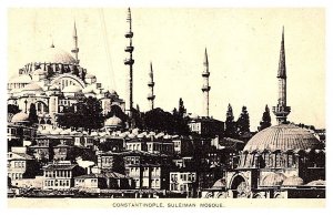 Turkey Constantinople , Suleiman Mosque