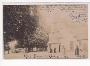 HONFLEUR : notre-dame-de-grace 1912, eglise - tres bon etat