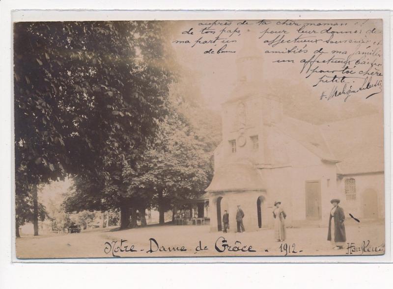 HONFLEUR : notre-dame-de-grace 1912, eglise - tres bon etat