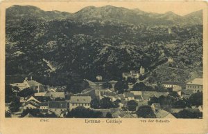 Postcard Montenegro Cettinje panorama