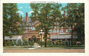 1920s Postcard; Laurel in the Pines Hotel, Lakewood NJ Ocean County unposted