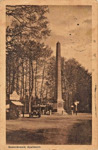 APELDOORN NETHERLANDS~GEDENKNAALD~1930 SCHEULDERMAN & CO. PHOTO POSTCARD