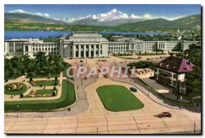 Modern Postcard Geneva Palace of the UN