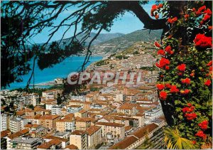 Postcard Modern Riviera Ventimiglia Eastern Panorama