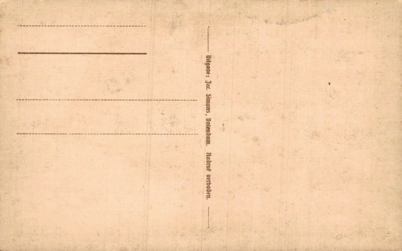 Netherlands Edam Museum Vintage Postcard 08.49