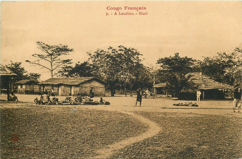 FRENCH CONGO A LOUDIMA - NIARI village