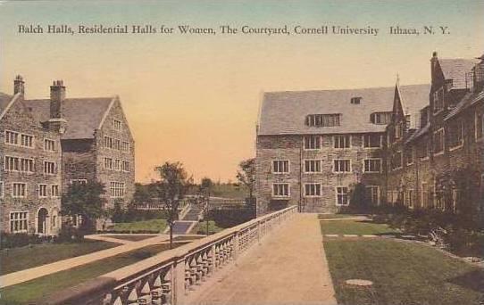 New York Ithaca The Balch Halls,Residential Halls For Women 