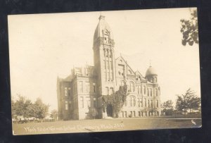 RPPC ELLENSBURG WASHINGTON STATE NORMAL SCHOOL REAL PHOTO POSTCARD