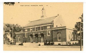 MA - Norwood. Post Office