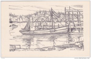 AS: Fraezer Wharf Boath Bay Harbor by Ethel B. Finarlee, 10-20s