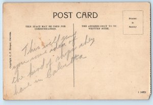 India Postcard Indian Refreshment Stall Calcutta c1930's Posted Vintage