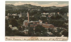 Postcard Jones and Lamson Machine Shops Springfield VT