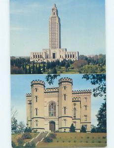 Unused Pre-1980 OLD AND NEW STATE CAPITALS Baton Rouge Louisiana LA hn4457