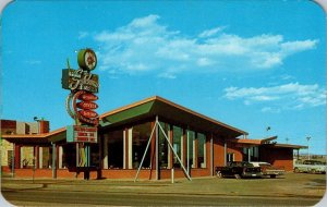 CO, Colorado Springs  FABULOUS SCOTCHMAN RESTAURANT Roadside 50's Cars Postcard