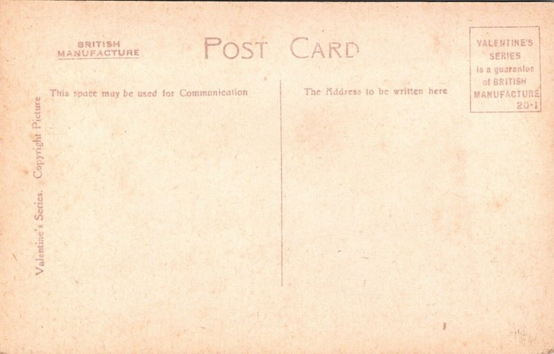 Clan Gordon Tartan Princess Street Edinburgh Scotland UNP Unused DB Postcard L9