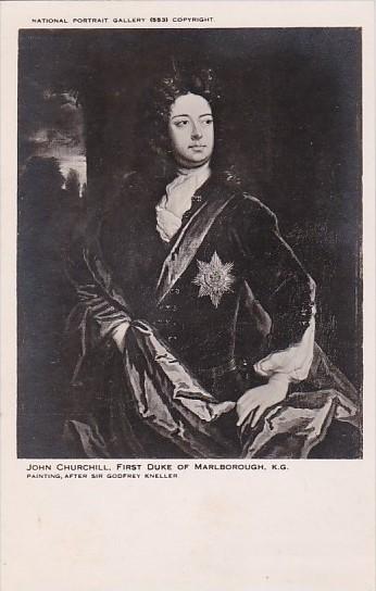 John Churchill First Duke Of Marlborough