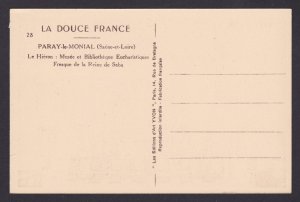 FRANCE, Postcard RPPC, Paray-le-Monial, Musée du Hiéron