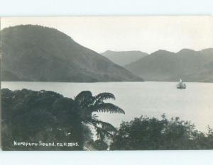 old rppc NICE VIEW Kerepuru Sound - Picton & Havelock New Zealand i1933