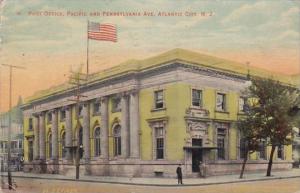New Jersey Atlantic City Post Office Pacific And Pennsylvania Avenue 1914