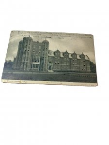 Postcard Antique View of Wellseley College in Wellesley, MA.  L6
