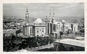 Egypt Cairo Sultan Hassan Mosque real photo postcard