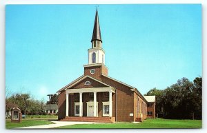 1950s SAINT MARYS GA ST MARYS BAPTIST CHURCH GREETINGS 1937 POSTCARD P3803