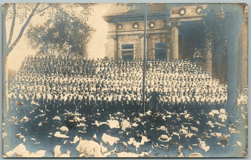 BINGHAMPTON N.Y. CENTENNIAL ANTIQUE REAL PHOTO POSTCARD RPPC