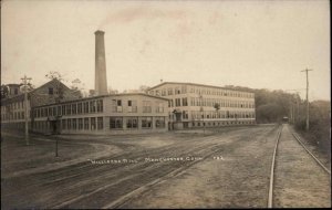 Manchester Connecticut CT Hilliards Mill c1910 Real Photo Postcard