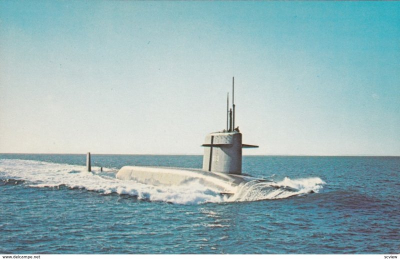 U.S.S. Thomas A. Edison submarine, 40-60s ; Version-2
