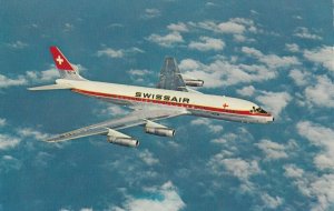 SWISSAIR Douglas DC-4 Jet Airplane , 1960s