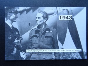 WW2 Allied Forces MILITARY RAF AIRFORCE Collection No.4 x 10 REPRO Postcard