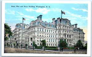 Postcard - State, War and Navy Building - Washington, District of Columbia