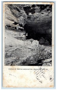 1906 Statue Of Martha Washington Mammoth Cave Kentucky KY Antique Postcard