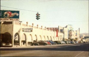 Tijuana Mexico Los Portales Curios c1950-60s Vintage Postcard