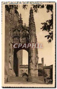 Old Postcard Albi (Tarn) Cathedrale Ste Cecile The Canopy