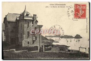 Old Postcard Le Rocher de Cancale