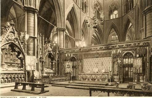 UK - England, Westminster Abbey, High Altar