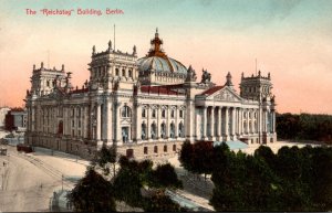 Germany Berlin The Reichstag Building