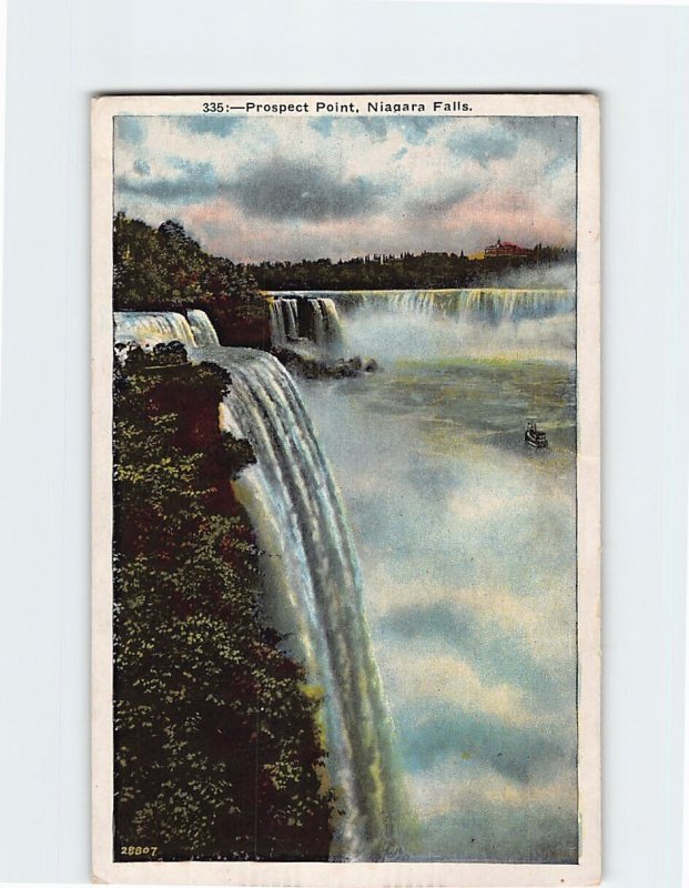 Postcard Prospect Point, Niagara Falls