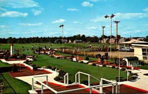 Massachsuetts Springfield B & M Miniature Golf & 18 Hole Par 3 Golf Course