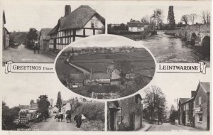 High Street Leintwardine Herefordshire Greetings Postcard