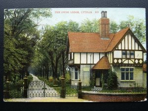 Lancashire LYTHAM Green Drive / The Swiss Lodge c1907 Postcard