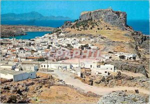 Modern Postcard Lindos