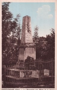 Saint Palais WW1 Monument Aux Morts De La Guerre Old French Postcard