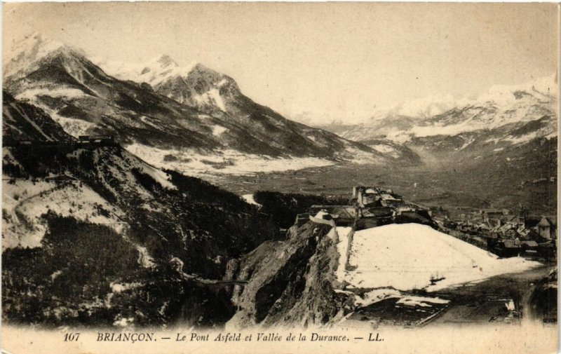 CPA BRIANCON - Le Pont Asfeld et Vallée de la Durance (453628)