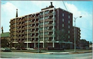 Postcard TOWER SCENE Evansville Indiana IN AM4904