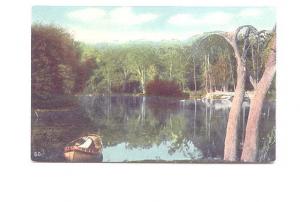 Nice Country Scene, Canoe in a Lake, 1913